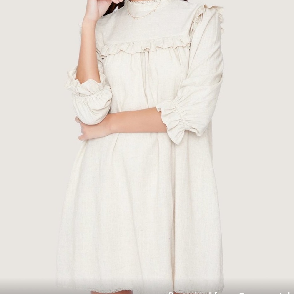 TAG ON lost+wander oatmeal dress